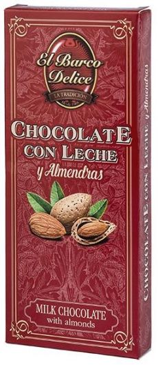 Chocolate con Leche y Almendras